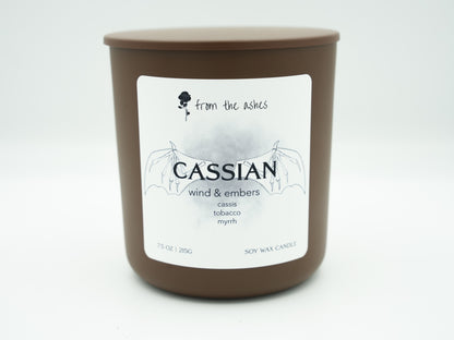 ACOTAR candles, Cassian candle